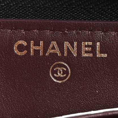 Chanel Caviar Quilted Large Gusset Zip Around Wallet Black 6 of 13