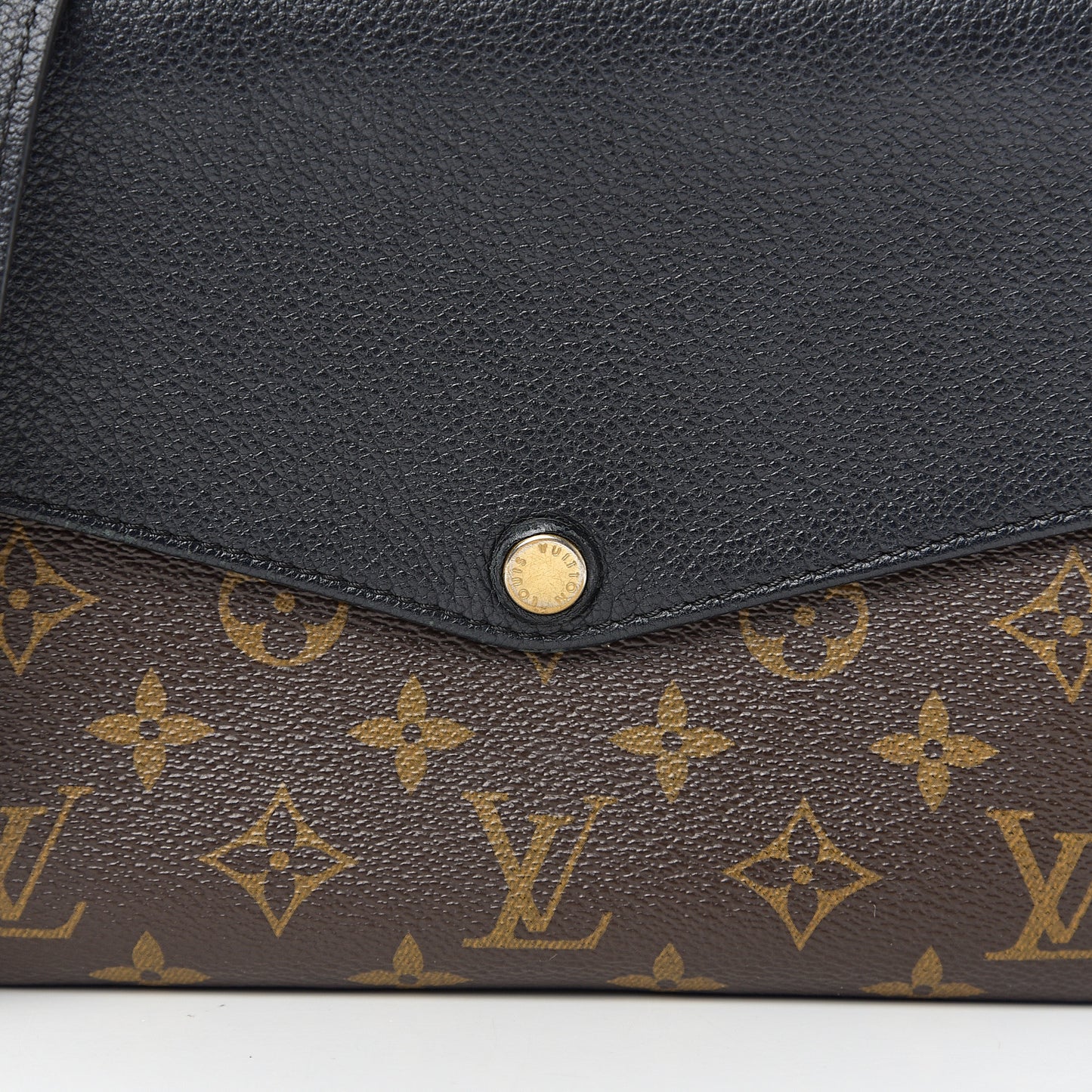 Monogram Twice Pochette Black