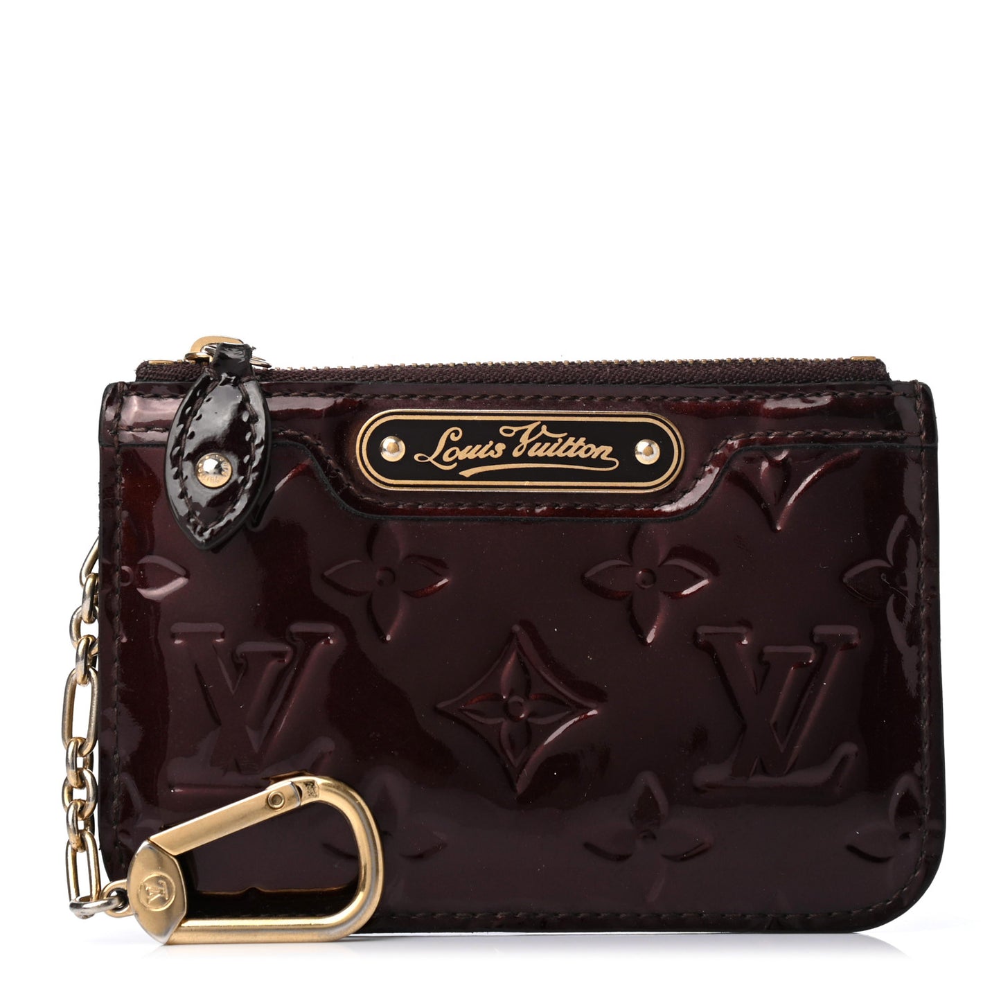 Vernis Key Pouch Amarante