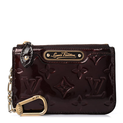 Louis Vuitton Vernis Key Pouch Amarante 1 of 4