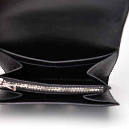 Hermes Epsom Constance Short Wallet Black 4 of 6