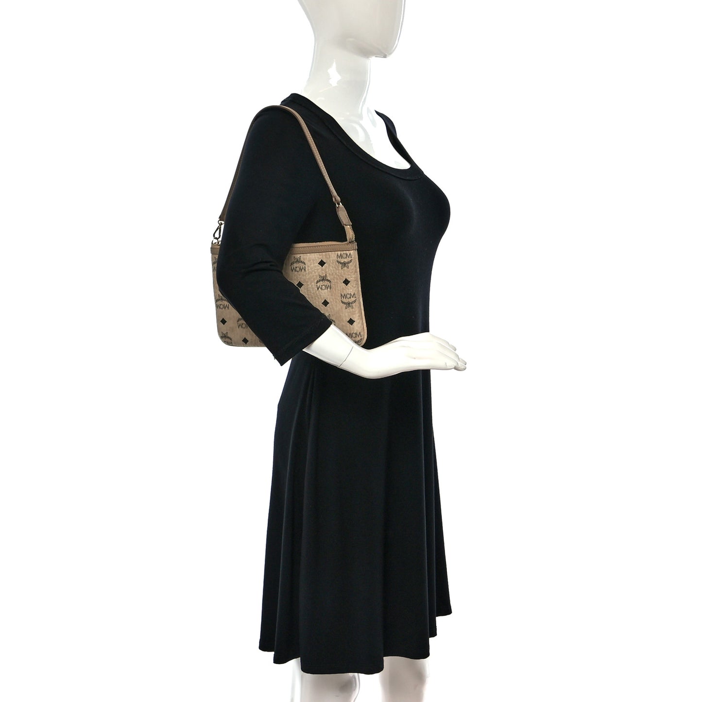 Visetos Medium Pouch Beige