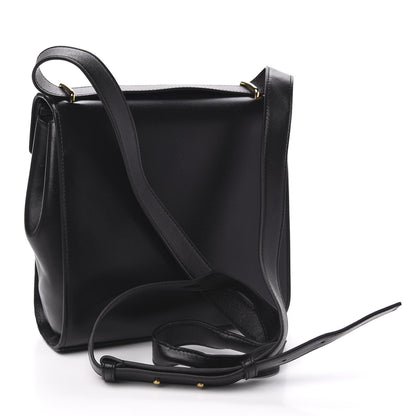 Bottega Veneta Box Calfskin Nappa Clip Bag Black 3 of 9