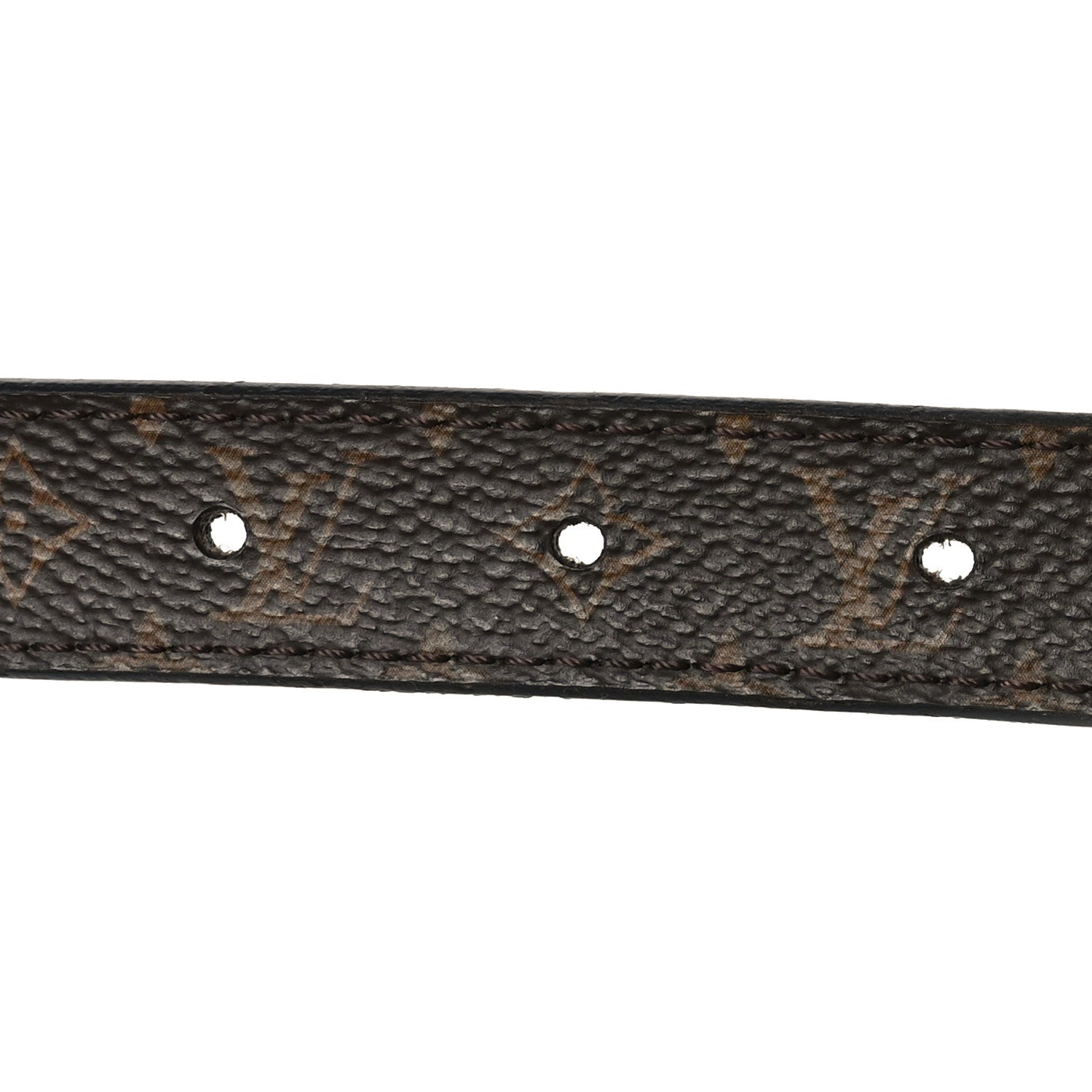 Louis Vuitton Calfskin Monogram 25mm LV Circle Reversible 80 32