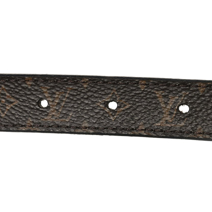 Louis Vuitton Calfskin Monogram 25mm LV Circle Reversible 80 32 Belt Black 4 of 4