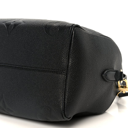 Louis Vuitton Empreinte Monogram Giant Speedy Bandouliere 25 Black 10 of 10