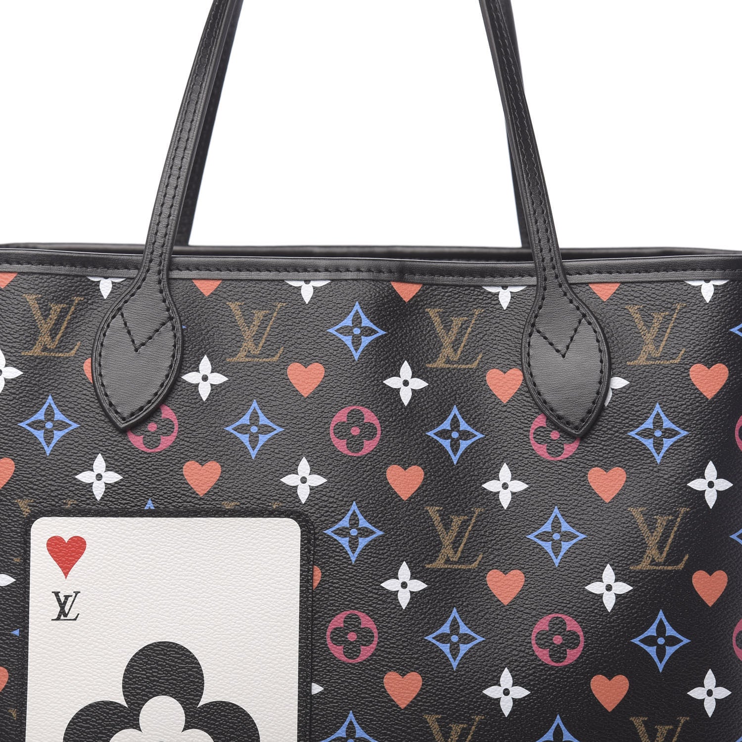 Louis Vuitton Game On Neverfull MM Black 9 of 11