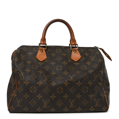 Louis Vuitton Monogram Speedy 30 1 of 9