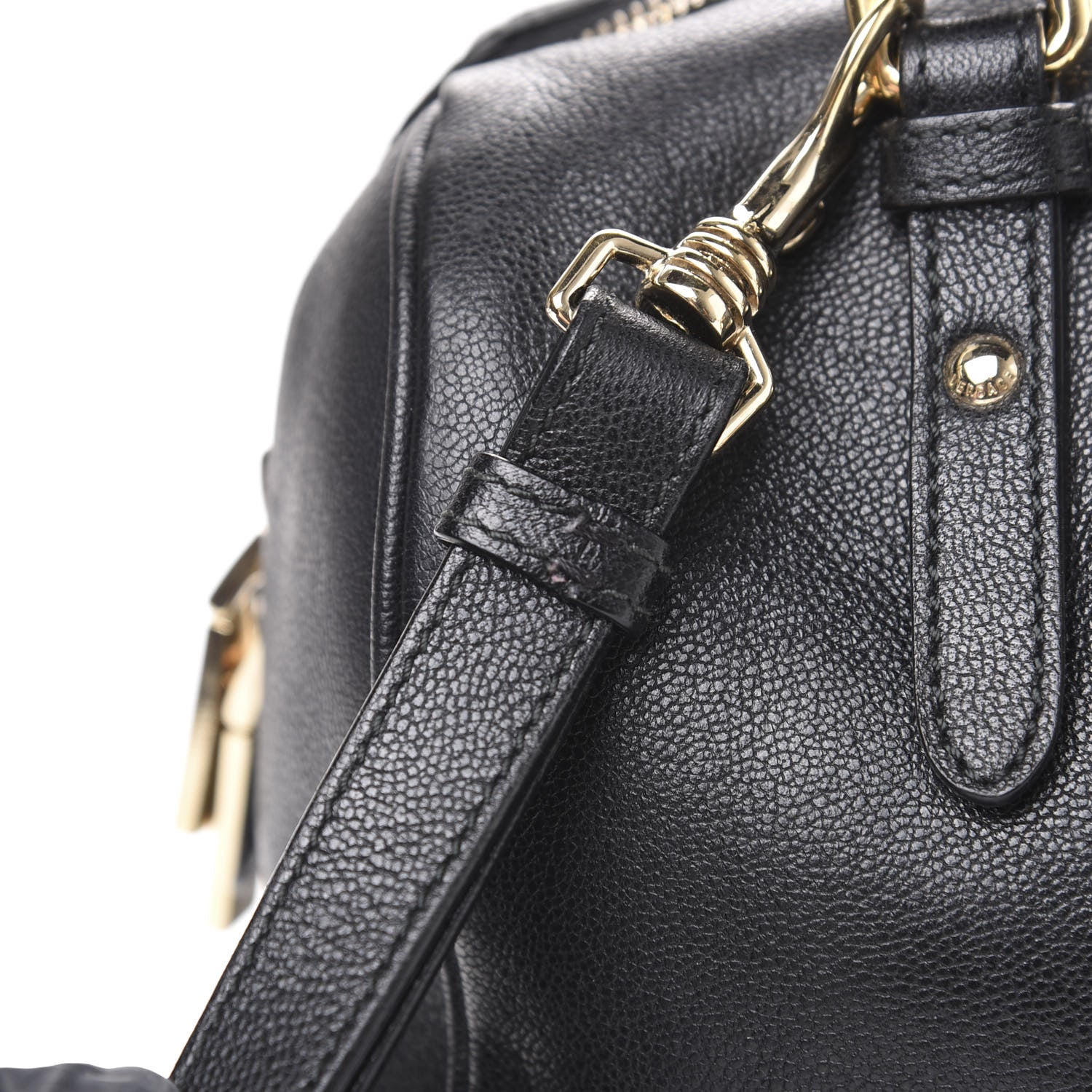 Versace Nappa Palazzo Bowler Black 12 of 14