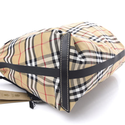 Burberry Vintage Check Small Sailing Duffle Sling Bag Beige 9 of 9