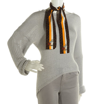 Louis Vuitton Cotton Monogram Groom Bandeau Scarf 2 of 5