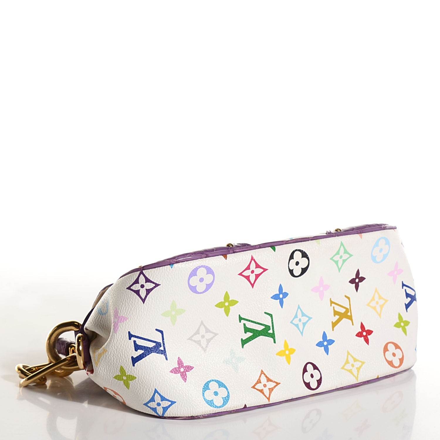 Louis Vuitton Alligator Monogram Multicolor Marilyn White 8 of 14