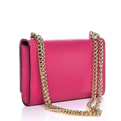 Louis Vuitton Calfskin Chain Louise MM Hibiscus 4 of 8