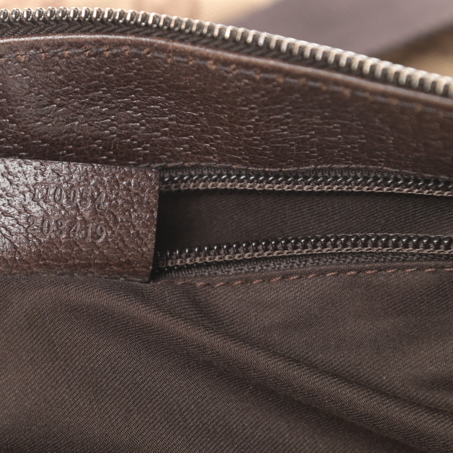 Gucci Monogram Messenger Bag Ebony 7 of 13