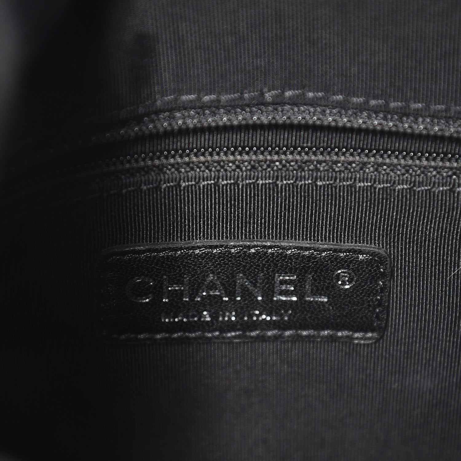 Chanel Metallic Calfskin Quilted Medium Chain Me Hobo Dark Silver 6 of 7