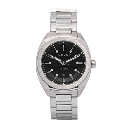 Gucci Stainless Steel 41mm G-Timeless Quartz Watch Black 1 of 7