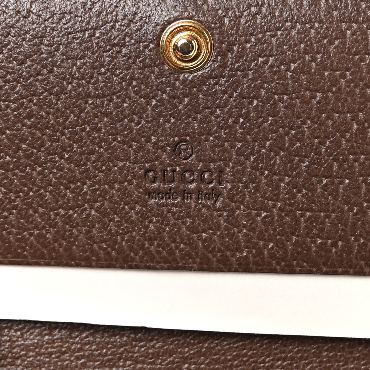 Gucci GG Supreme Monogram Web Ophidia Card Case Beige New Acero 5 of 10