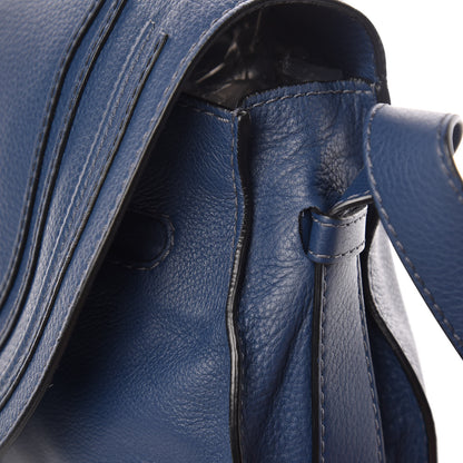 Chloe Calfskin Medium Marcie Round Crossbody Bag Royal Navy 12 of 13