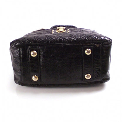 Marc Jacobs Patent Quilted URSULA Bowler Black 4 of 11