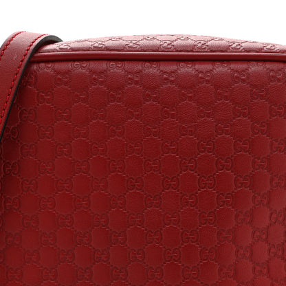 Gucci Microguccissima Mini Bree Messenger Bag Red 9 of 11