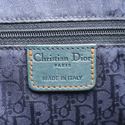 Christian Dior Calfskin Medium Gaucho Double Saddle Bag Dark Blue 6 of 16