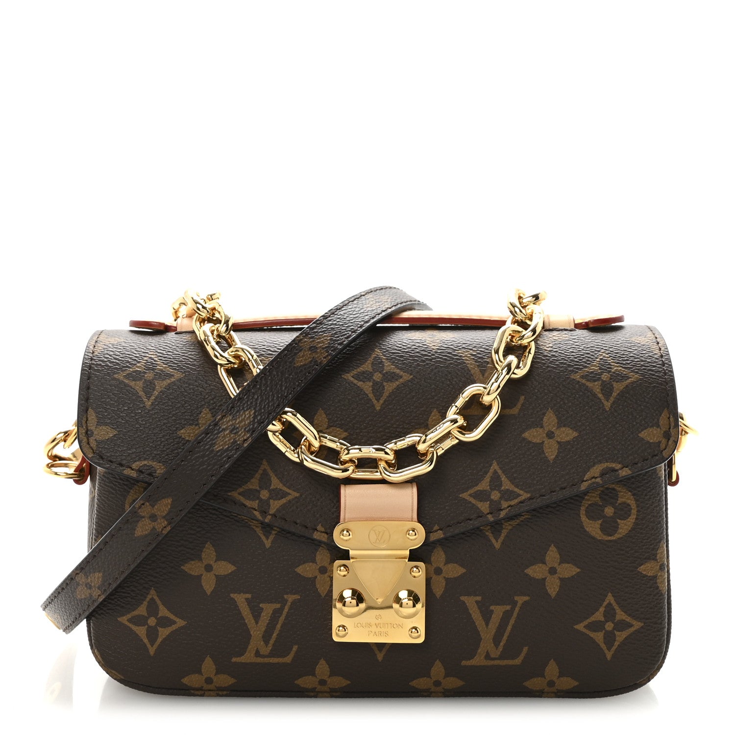 Louis Vuitton Monogram Pochette Metis East West 1 of 9