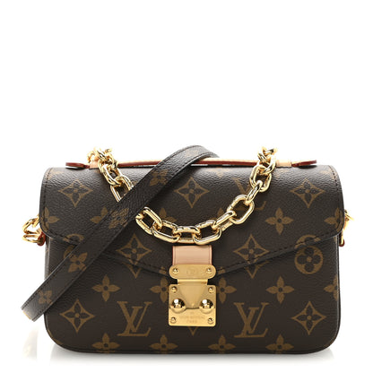 Louis Vuitton Monogram Pochette Metis East West 1 of 9