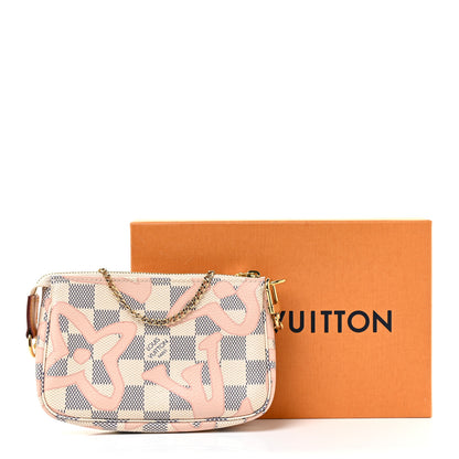 Louis Vuitton Damier Azur Tahitienne Mini Pochette Accessories 11 of 11