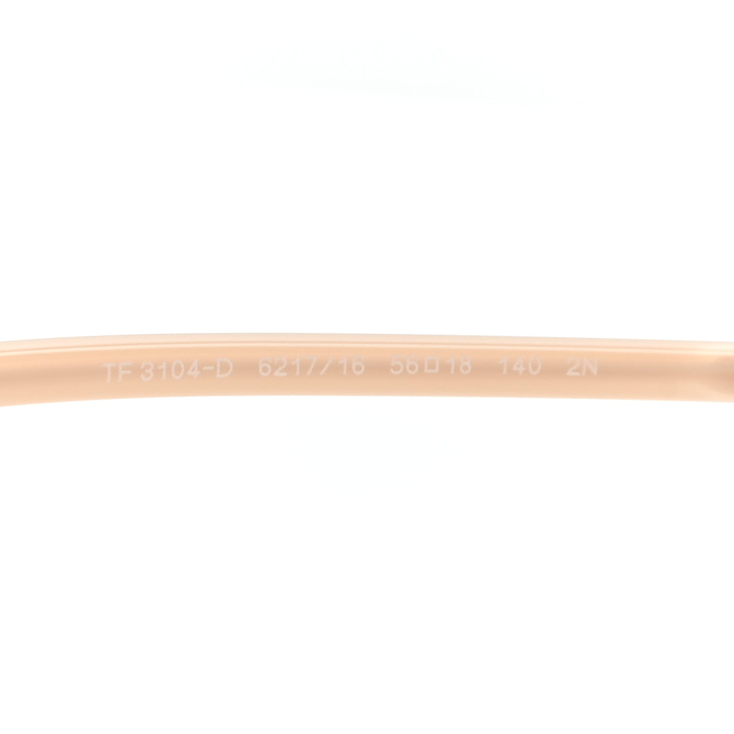 Metal TF3104D Oval Sunglasses Pink