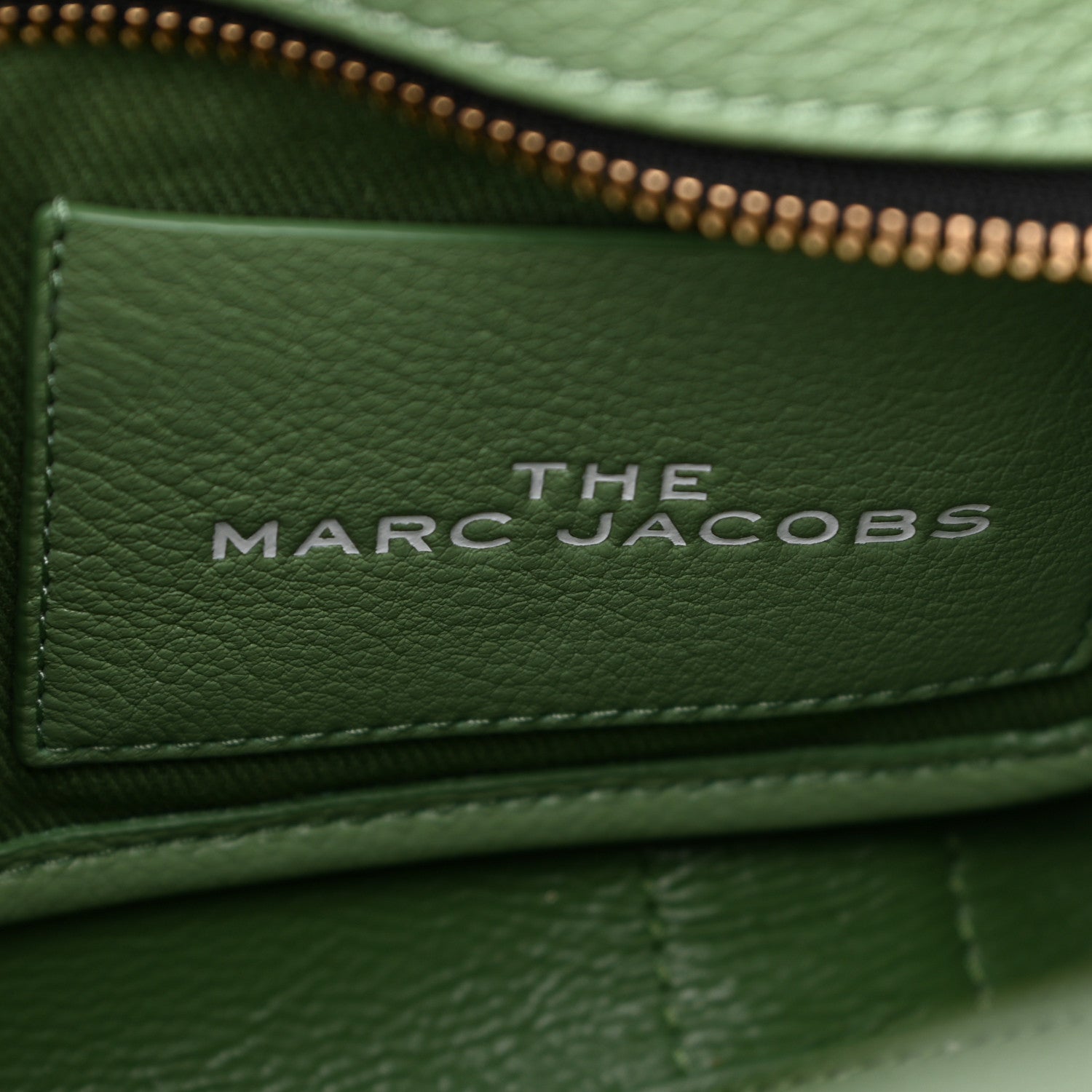 Marc Jacobs Grained Calfskin Small The Tote Bag Aspen Green 6 of 15