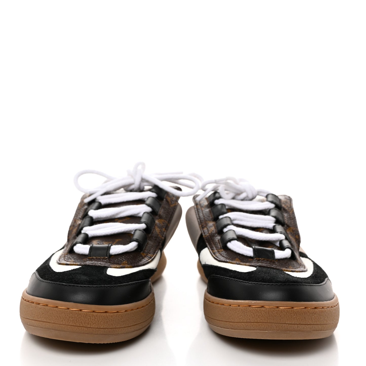 Lous Open Back Sneaker 38 Black