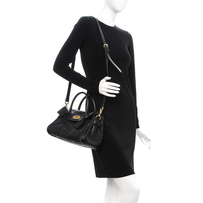 Mulberry Natural Leather Small Bayswater Black 2 of 12
