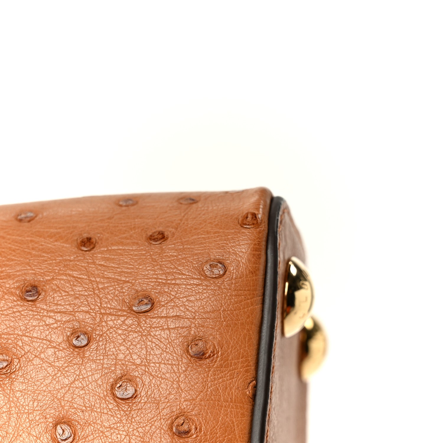 Louis Vuitton Ostrich Capucines BB Cognac 14 of 15