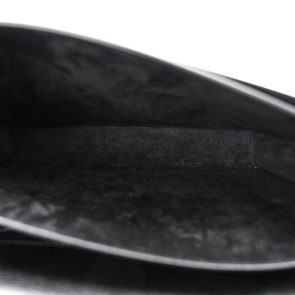 Saint Laurent Calfskin Large Monogram Sunset Black 4 of 9