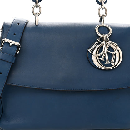 Christian Dior Bullcalf Medium Be Dior Flap Mineral Blue 7 of 20