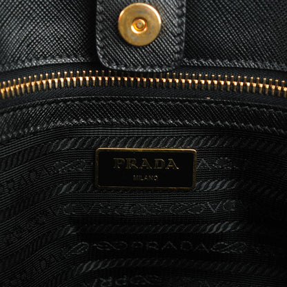Prada Saffiano Lux Large Tote Nero Black 6 of 8