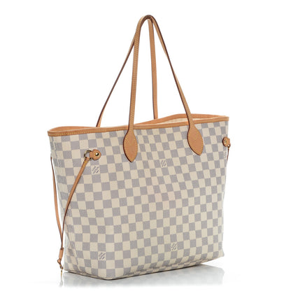 Louis Vuitton Damier Azur Neverfull MM 3 of 7