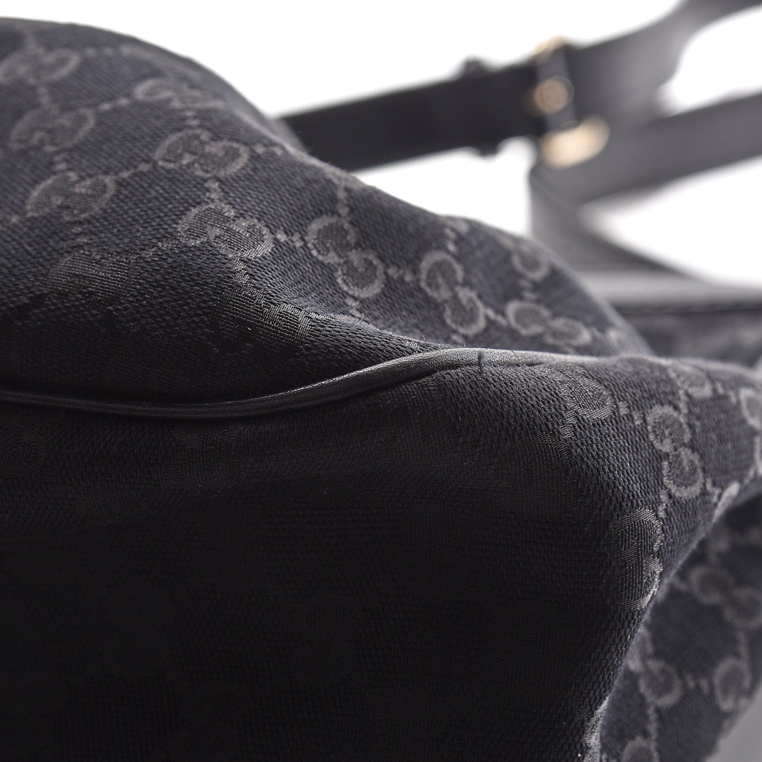 Gucci Monogram Sukey Messenger Bag Black 12 of 19