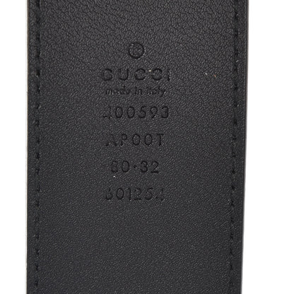 Gucci Calfskin Double G 40mm Belt 80 32 Black 6 of 6