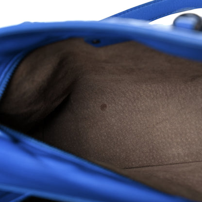 Bottega Veneta Nappa Intrecciato Small Accordion Tote Blue 18 of 19