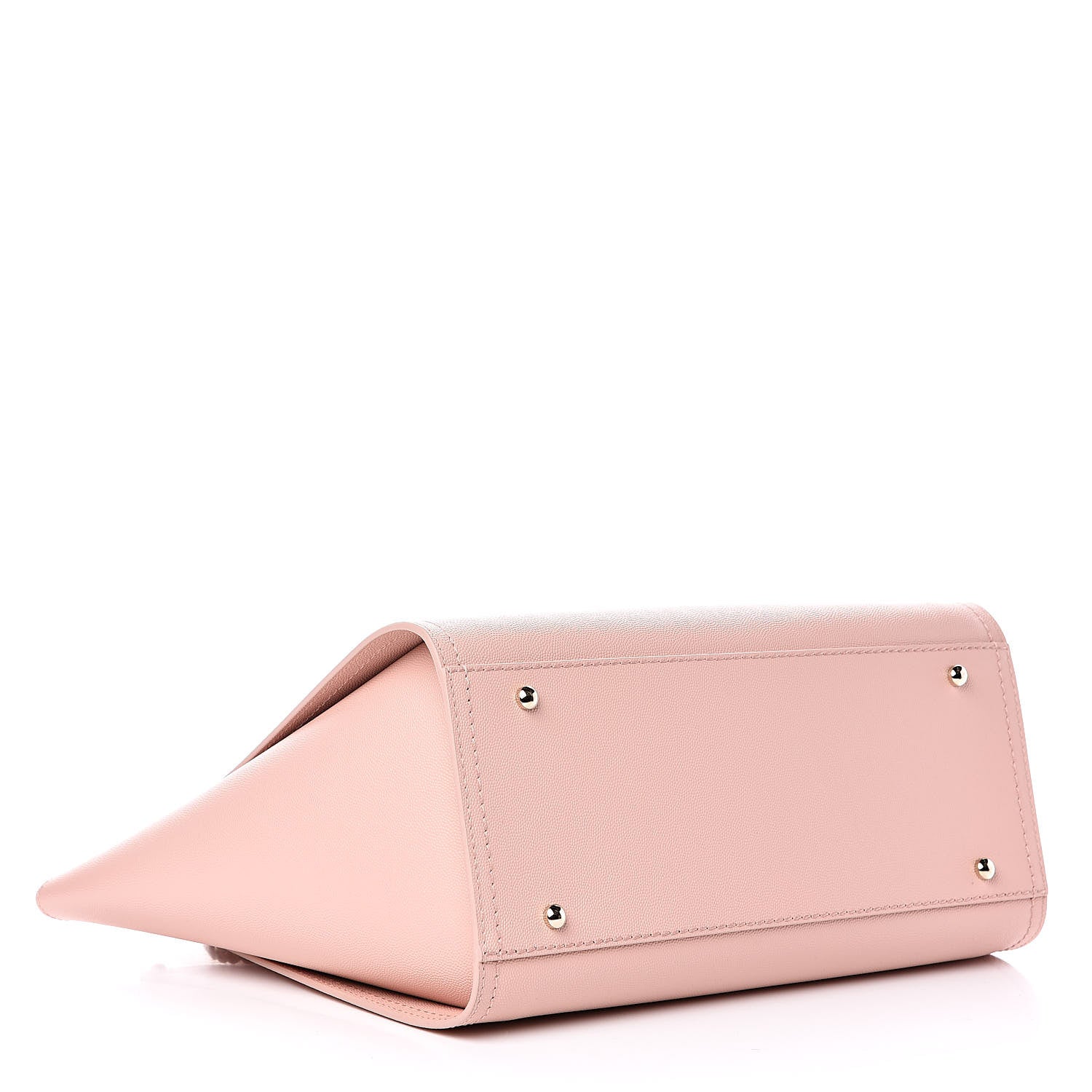 Chanel Caviar Small Studded Deauville Tote Light Pink 4 of 10