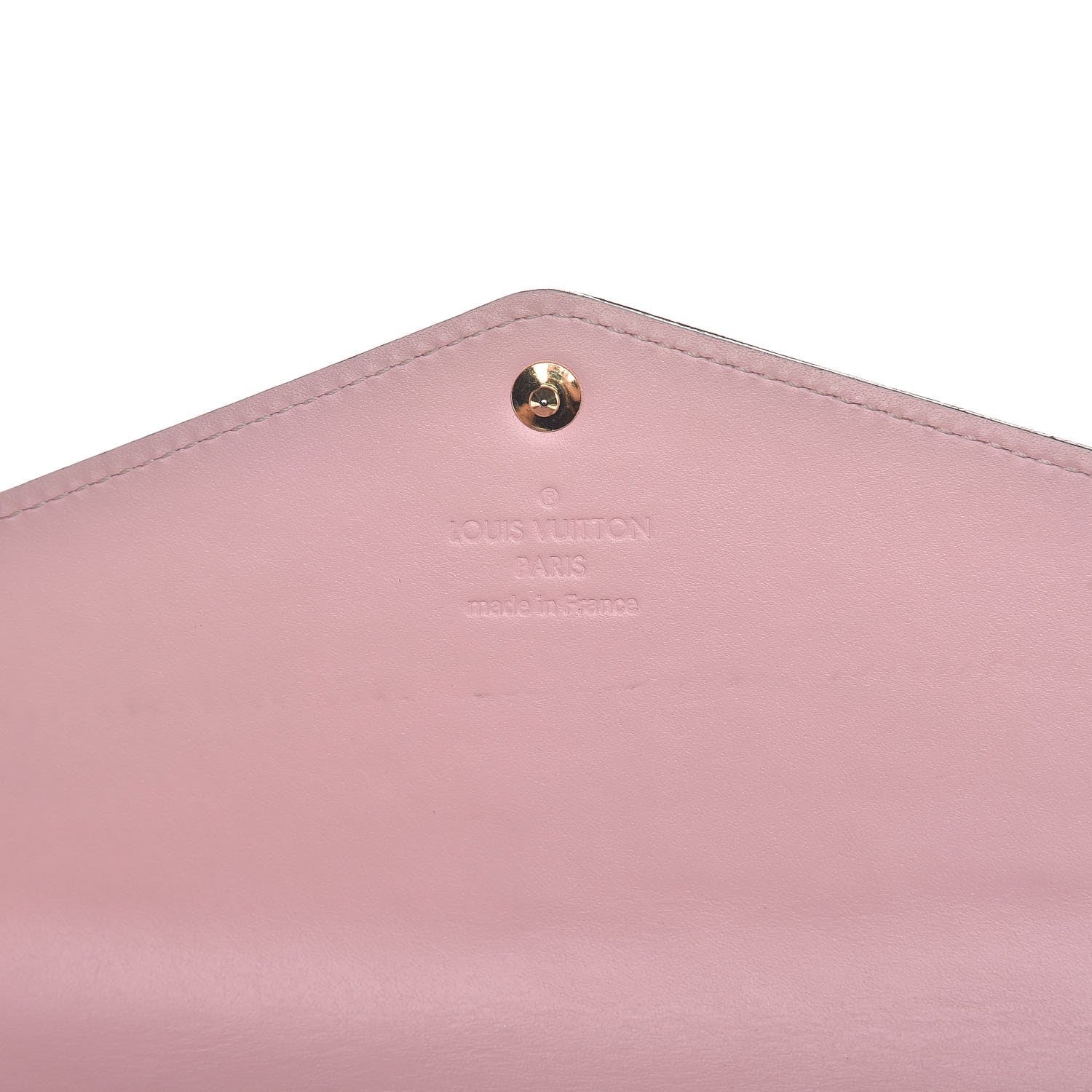 Louis Vuitton Vernis Sarah Wallet NM Rose Ballerine 6 of 16
