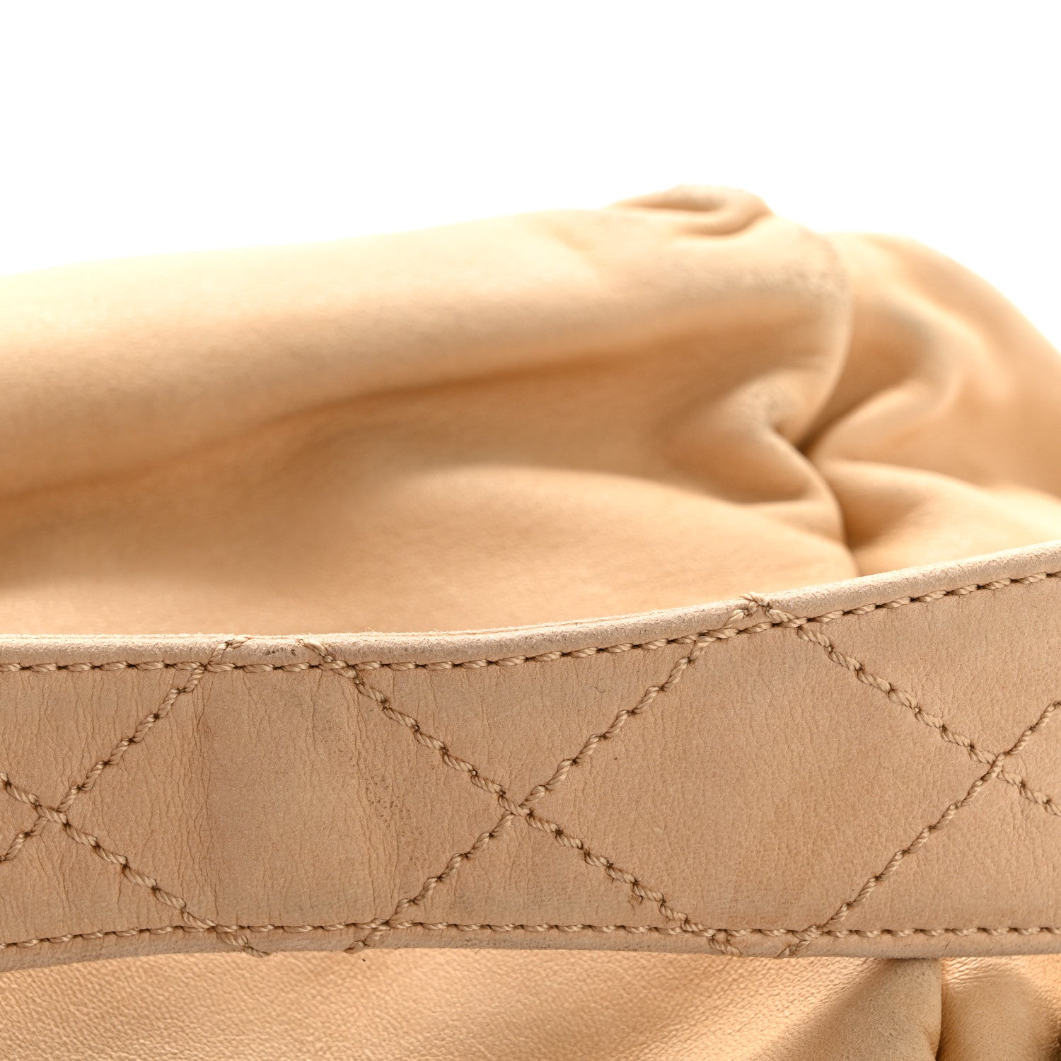 廃盤Amarige 廃盤ティファニー シャネル Chanel Lambskin Stitched Accordion Flap Tote Beige 1870865