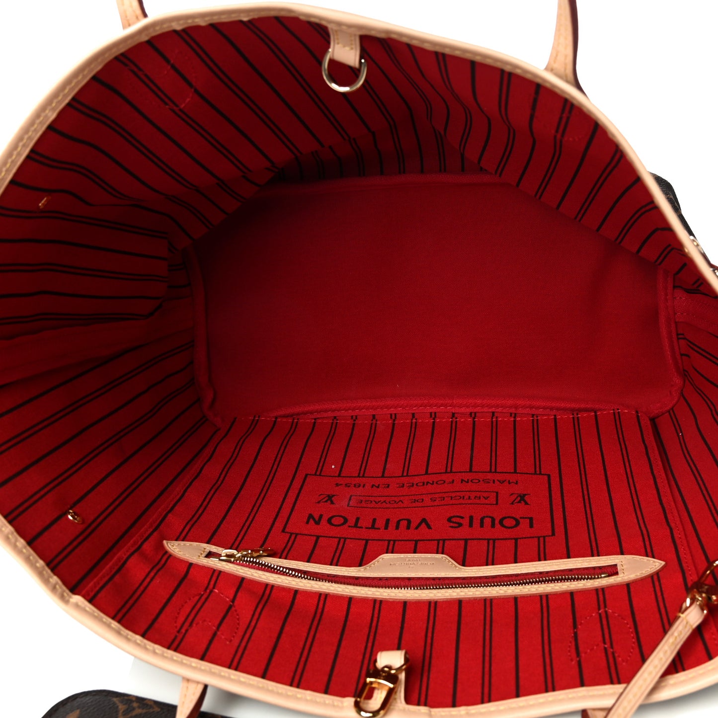 Monogram Neo Neverfull MM Cherry