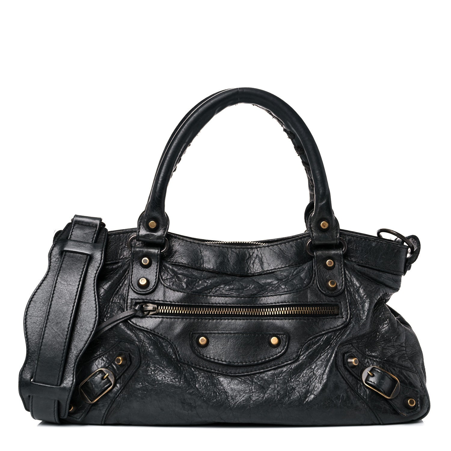Balenciaga Agneau Classic Hardware First Black 1 of 35