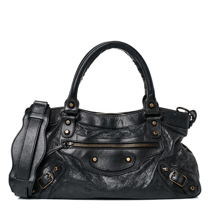Balenciaga Agneau Classic Hardware First Black 1 of 35