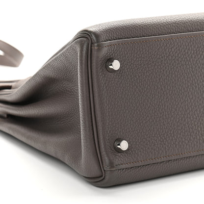 Hermes Togo Kelly Retourne 32 Etain 7 of 9