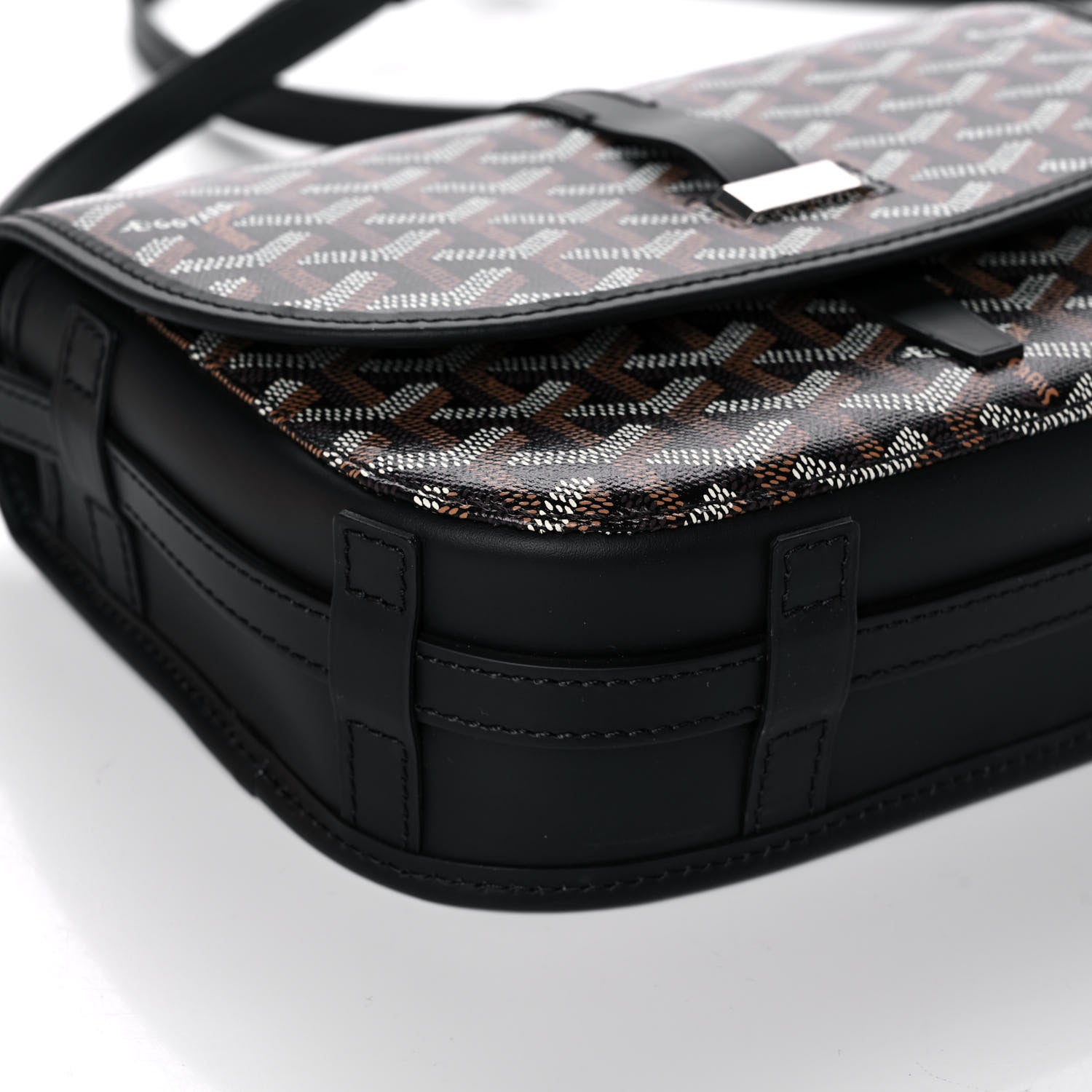 Goyard Goyardine Belvedere II PM Messenger Bag Black 8 of 9