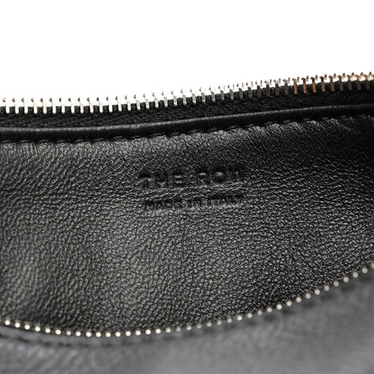 The Row Grained Calfskin 90's Bag Black 6 of 10