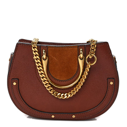 Chloe Calfskin Suede Mini Pixie Signature Belt Bag Caramel 1 of 9